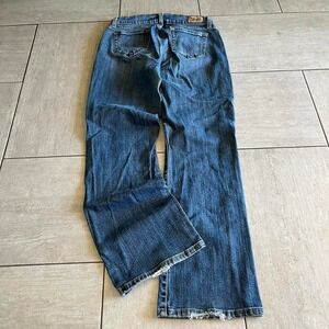 Levis 529 Curvy Bootcut Jeans Medium Wash Blue Denim Pants 30x31